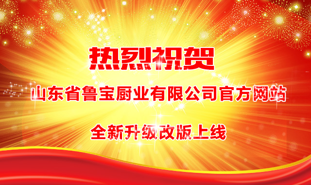 山东省鲁宝厨业有限公司官方网站全新升级改版上线！